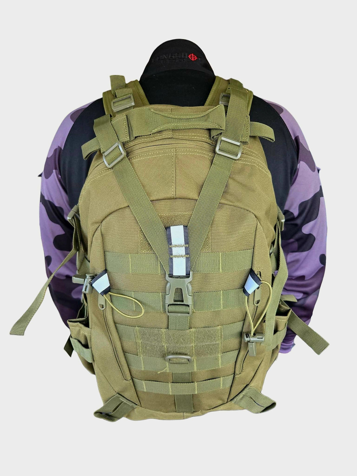 Tactical Backpack Day Pack - Olive Green