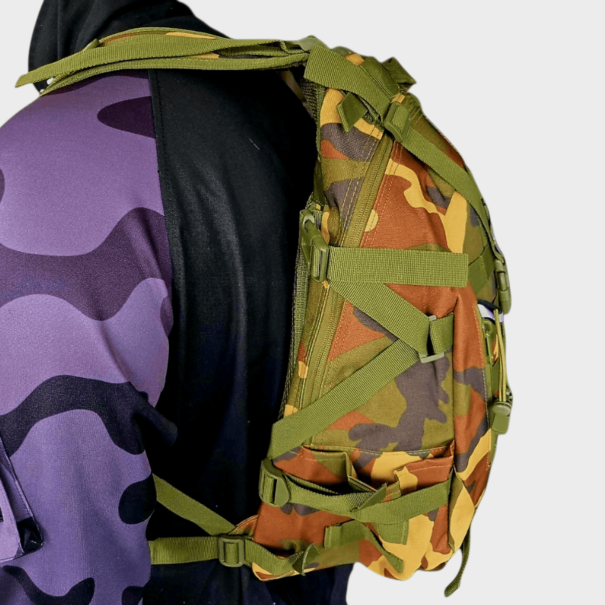 Tactical Backpack Day Pack- Woodland