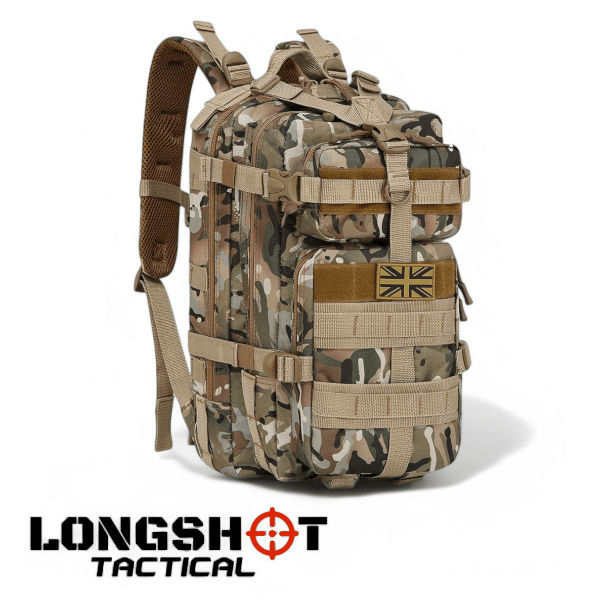 Tactical Backpack Stealth Pack – 25ltr – BTP camo
