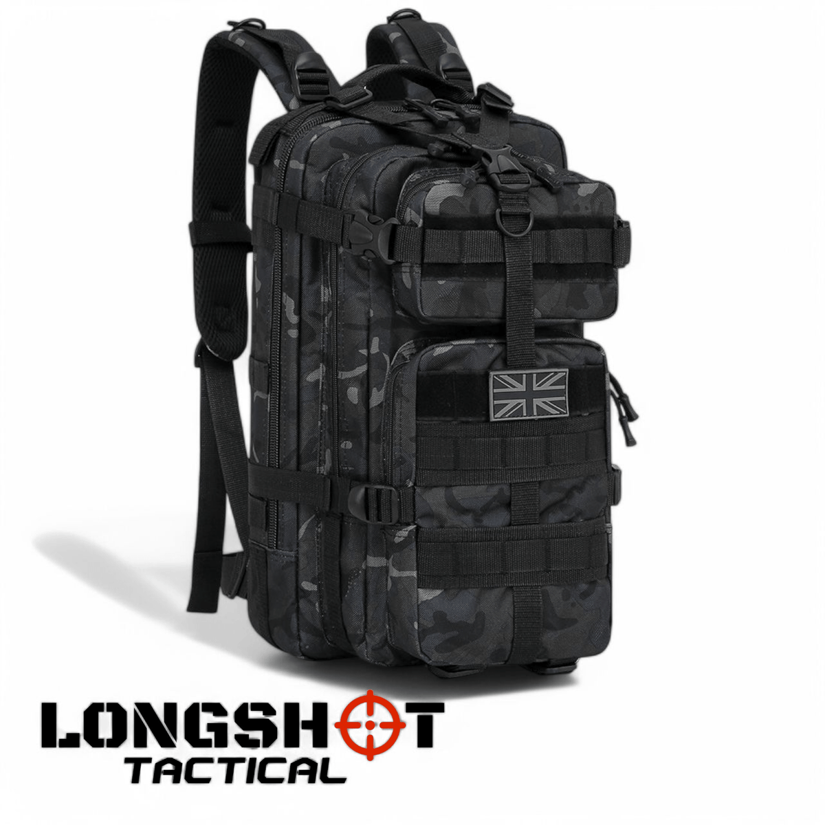 Tactical Backpack Stealth Pack – 25ltr – BTP Black camo